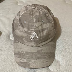 Alphalete Dad Hat - Tan Camo
